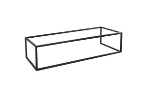 Консоль под раковину BelBagno Etna Kraft 140 черный матовый - 2