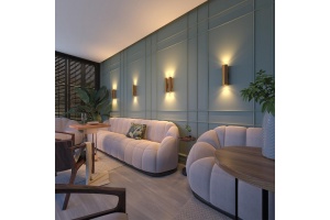 Настенный светодиодный светильник Odeon Light Hightech Dario 3833/2WB - 3