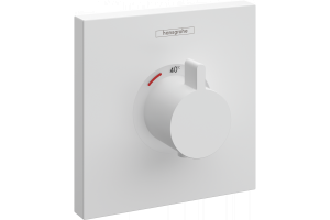 Смеситель для душа Hansgrohe ShowerSelect Highfow с термостатом белый матовый