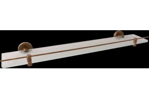 Полка стеклянная Rav Slezak Colorado 60 бронза