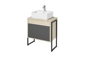 Опора для мебели Aquaton Лофт Урбан высокая черный - 2