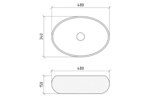 Раковина накладная Armadi Art NeoArt 48 серебро - 3