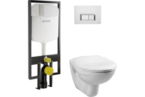 Комплект VitrA Normus 9773B003-7200 кнопка хром