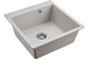 Мойка кухонная Paulmark Praktisch 51 серый матовый - 2