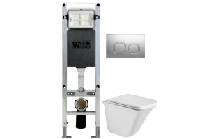 Комплект Weltwasser AMBERG 350 ST + ROTBACH 004 GL-WT + AMBERG RD-MT CR (10000006569)