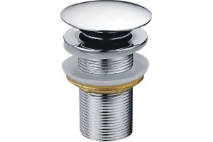 Донный клапан для раковины Creavit SF030 без перелива, хром