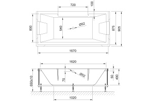 Акриловая ванна Royal Bath Triumph 170x87 - 2