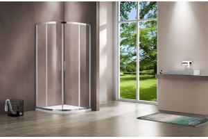 Душевой уголок Vincea Garda VSQ-1G800CL 80x80, профиль хром, стекло прозрачное - 2