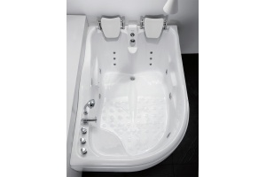 Гидромассажная ванна Gemy  180x121 см (G9083 B R) - 3