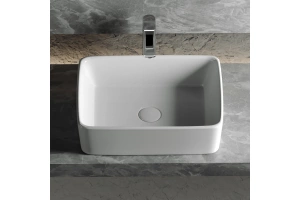 Раковина накладная Ceramica Nova Element 48х37 белая - 3