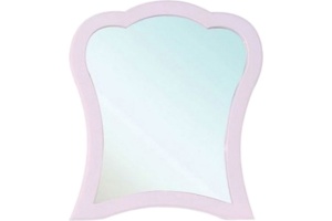 Зеркало Bellezza Грация 90 розовое