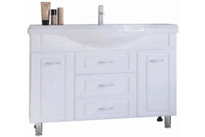 Тумба под раковину Санта Монарх 100 белый