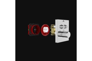 Смеситель для душа Vincea термостатический хром - 3