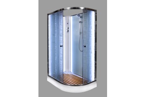 Душевая кабина Deto ЕМ1512L N LED