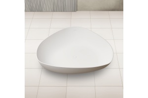 Ванна из искусственного камня Abber Stein 180х130 белый матовый - 2