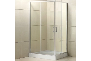 Душевой уголок BelBagno Uno 120х90 стекло прозрачное (UNO-195-AH-2-100/90-C-Cr)