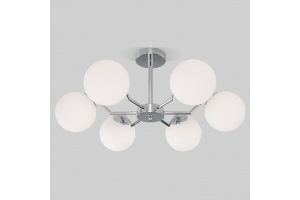 Люстра на штанге Eurosvet Frost 70154/6 хром