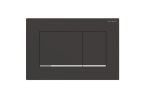 Кнопка смыва Geberit Sigma 30 115.883.14.1 черный матовый / хром глянцевый