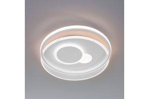 Накладной светильник Eurosvet Caroline 90256/1 белый - 3