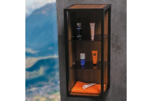 Полка подвесная Armadi Art Loft 75 темное дерево 