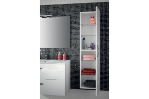 Шкаф-пенал Jacob Delafon Ola белый блестящий - 3