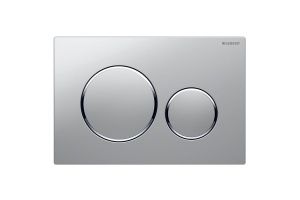 Кнопка смыва Geberit Sigma 20 115.882.JQ.1 хром матовый / хром глянцевый