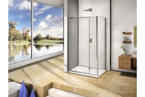 Душевой уголок Good Door Orion WTW-PD+SP-C-CH 110x90 - 2