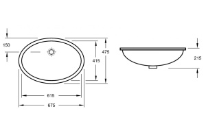 Раковина Villeroy & Boch Evana 6144 00 R1 - 3