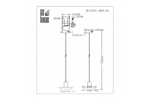 Подвесной светильник ST-Luce Oltarno SL1212.403.01 - 3