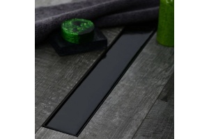 Душевой лоток Veconi Klasik B 450 черный матовый - 2