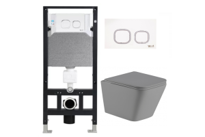 Комплект Weltwasser AMBERG 506 + GELBACH 004 MT-GR + AMBERG RD-WT (10000006786)