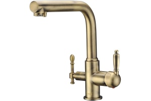 Смеситель Zorg Clean Water ZR 313 YF-33 BR для кухонной мойки