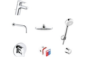 Душевой комплект Kludi Pure&Easy 376300565