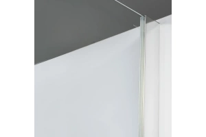 Душевой уголок Wasserkraft Vils 100x90 профиль хром стекло прозрачное - 3