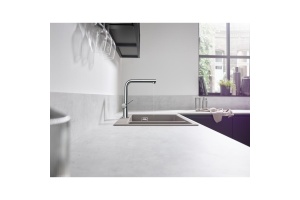 Кухонный смеситель однорычажный, 270, с вытяжным изливом, 1jet Hansgrohe 72808000 - 3