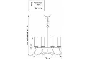 Подвесная люстра Lightstar Flume 723065 - 3