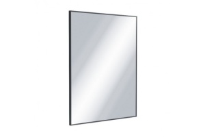 Зеркало Excellent Kuadro 80x60 черное матовое