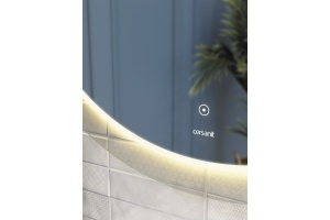Зеркало круглое Cersanit LED 012 design 72 см, с подсветкой - 3
