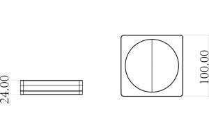 Мыльница Boheme 10960-W-CR - 2