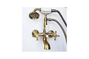 Смеситель для ванны Magliezza Classico бронза (50106-3-br)