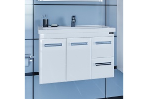 Тумба с раковиной СанТа Меркурий 80