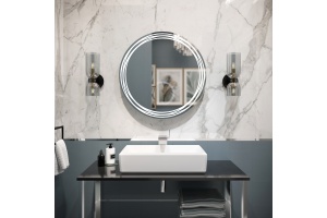 Зеркало круглое DIWO Муром 77 с подсветкой - 2