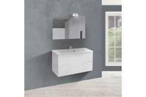 Комплект мебели Vincea Mia 90 белый - 3