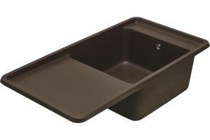 Мойка кухонная AQUATON Беллис 97 кофе - 2