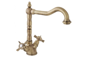 Смеситель для раковины Cezares LORD золото 24 карат (LORD-LS2-03/24) - 2