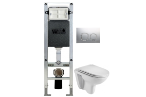 Комплект Weltwasser AMBERG 350 ST + BAARBACH 004 GL-WT + AMBERG RD-CR (10000006501)