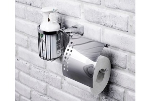 Держатель туалетной бумаги Wasserkraft Kammel K-8359 с держателем освежителя воздуха - 2