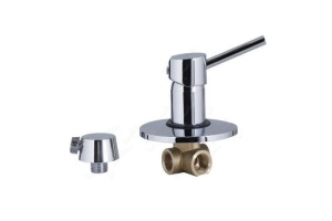 Смеситель Kaiser Merkur 26017 С ВНУТРЕННЕЙ ЧАСТЬЮ, для душа, хром