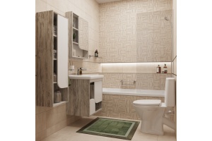 Тумба с раковиной DIWO Самара 60 дуб скандинавский - 3