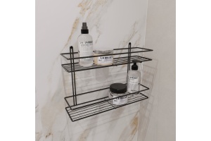 Полка DIWO Смоленск П16100 черный муар - 2